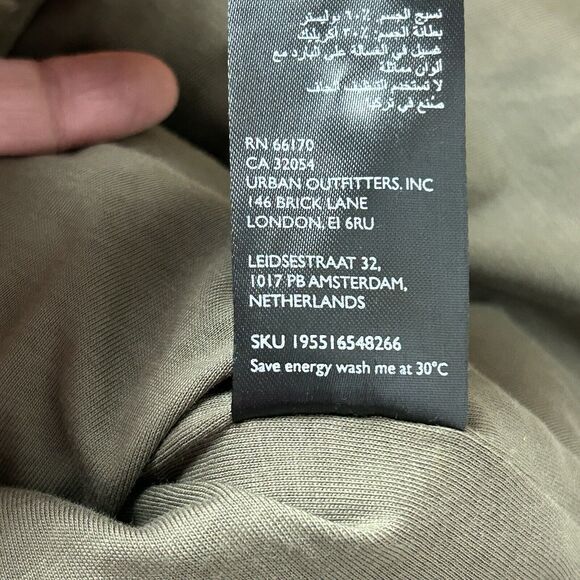 BDG Urban Outfitters Medium Borg Sherpa Vest Brown Zip Pockets Sleeveless Cozy - Picture 11 of 12